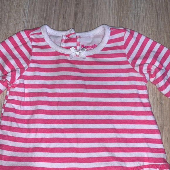 Nanette Lepore Kids 3-6 month striped long sleeve top - Picture 2 of 5